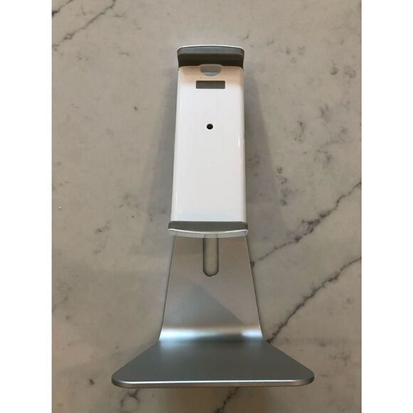 Silver & White Adjustable/Extendable Tablet Stand - Picture 1 of 4